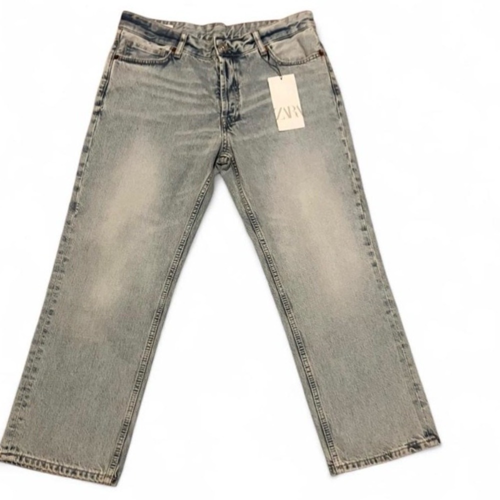 Zara Woman’s Light Blue Straight Jeans